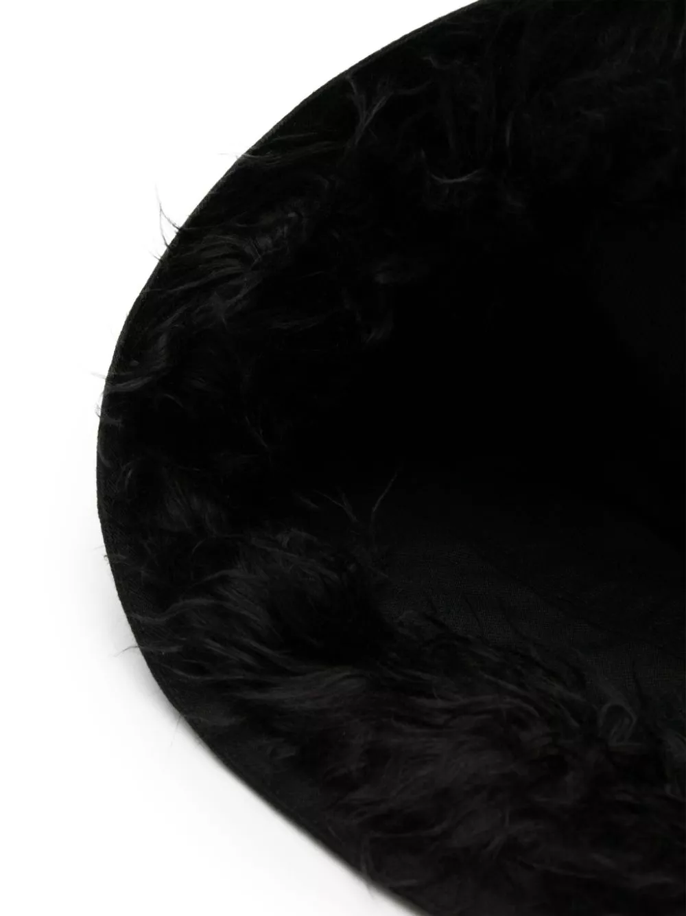 Cheap Comme Des Garcons faux-fur hood hat Men 0116