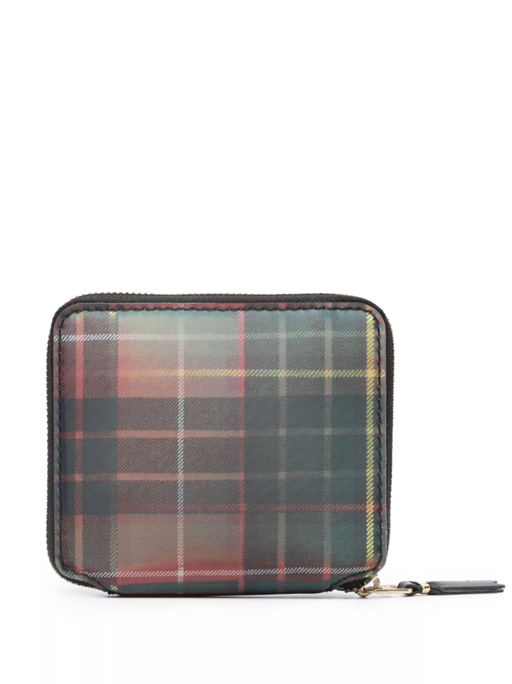 Affordable Comme Des Garcons lenticular-effect tartan wallet Women 0113