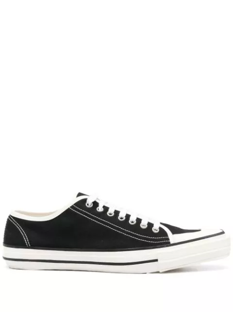 Comme Des Garcons Comme Des Garcons pointed-toe canvas sneakers Women 0114