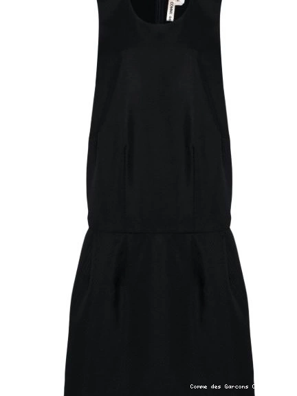 Affordable Women Comme Des twill midi dress Garcons sleeveless 0303