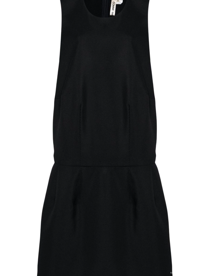 Affordable Women Comme Des twill midi dress Garcons sleeveless 0303